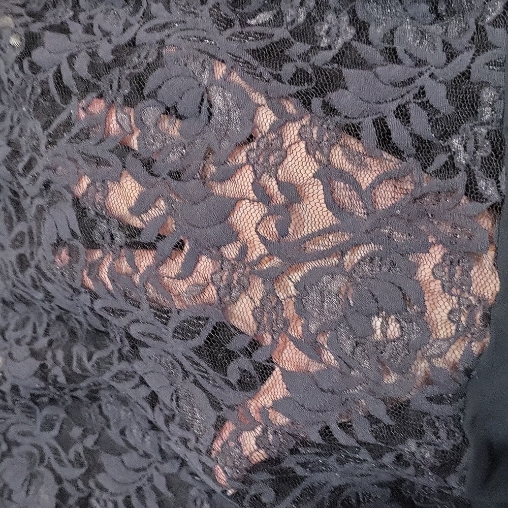 Victoria's Secret Black Lace Dress - Picture 9 of 13